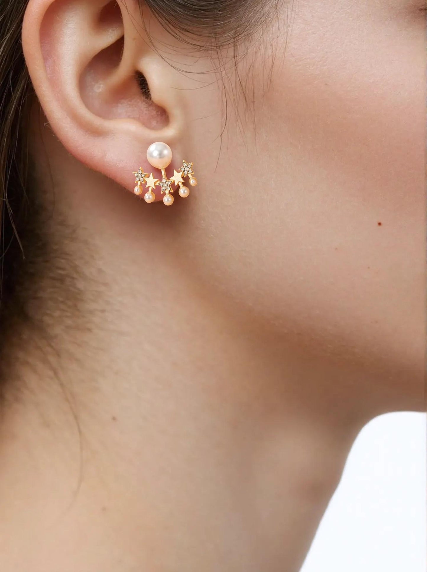 Gold Plated Princess Bride Earrings – A Royal Touch of Elegance