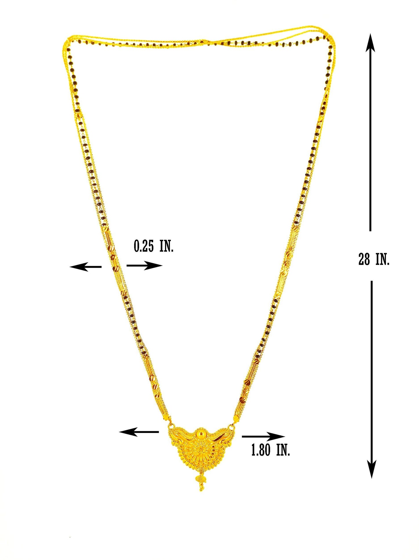 Latest Gold Plated Traditional Mangalsutra for Women – Elegant & Timeless Design