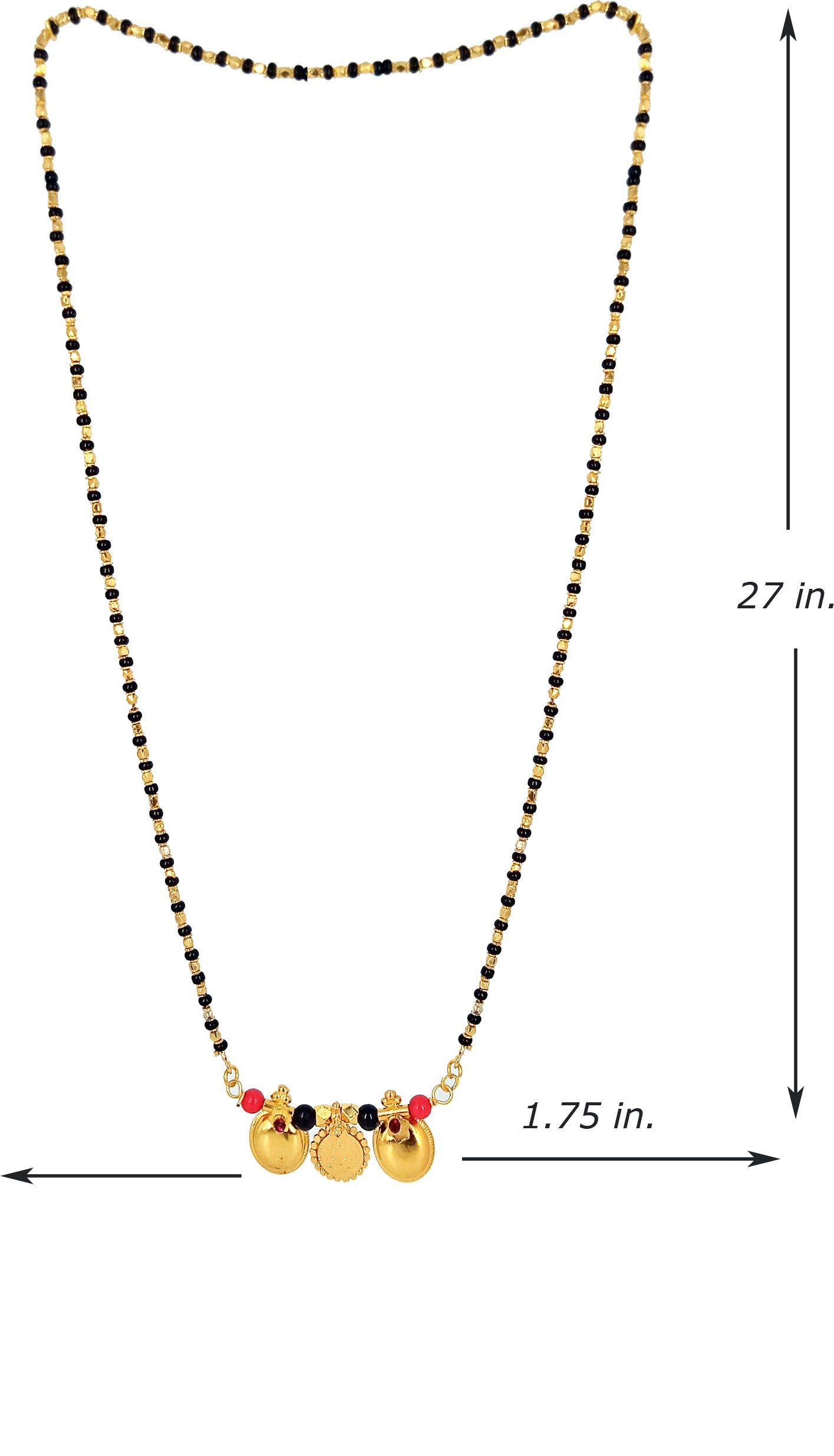 Trendy Gold Plated Mangalsutra – Chic Style with Traditional Grace