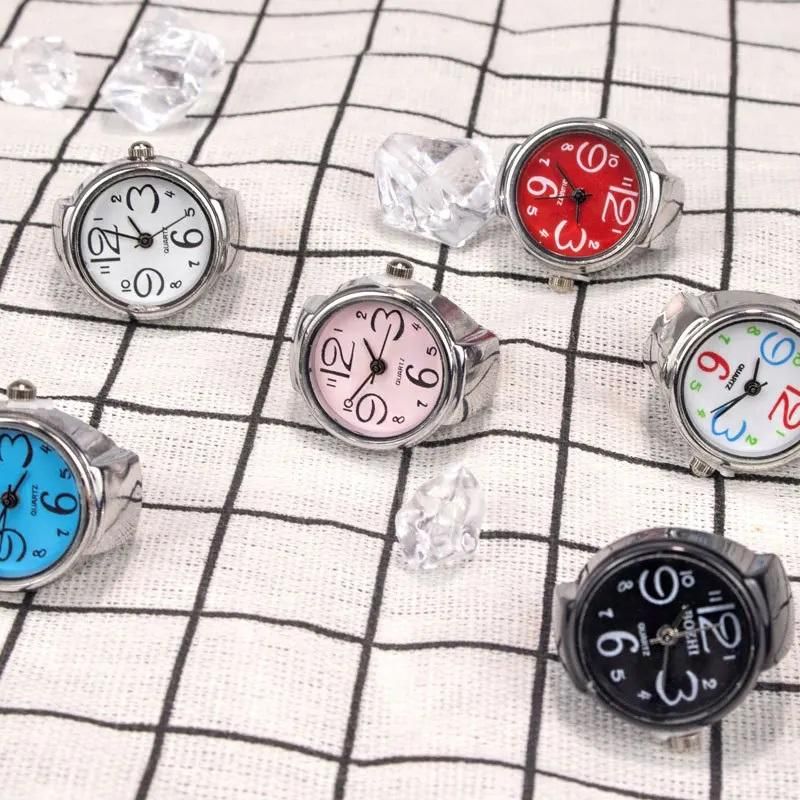 Elegant Quartz Ring Watch – A Timeless Statement on Your Finger
