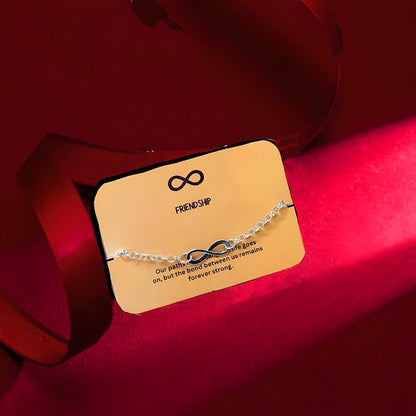 Shining Infinity Bracelet – Timeless Sparkle for Women and Girls
