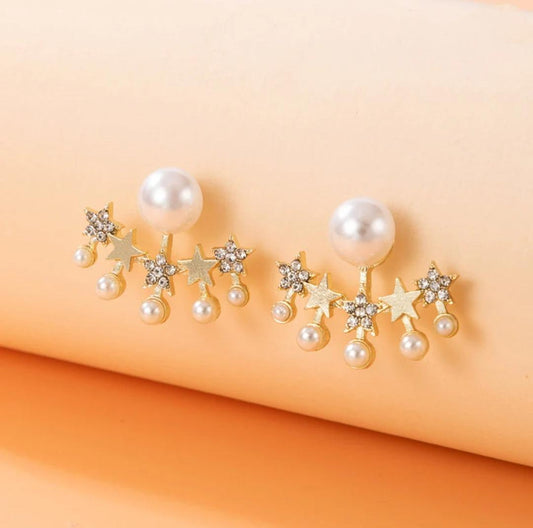 Gold Plated Princess Bride Earrings – A Royal Touch of Elegance