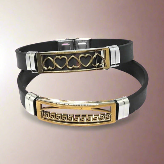 Trendy Silicone Wristband for Men – Bold & Stylish