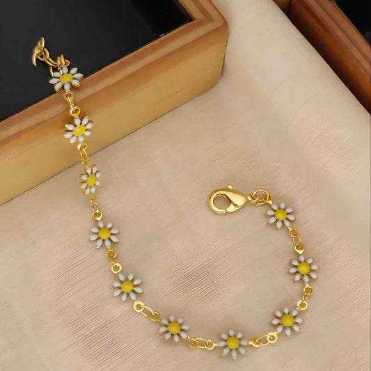Women's Gold Plated Bracelet – Timeless Elegance